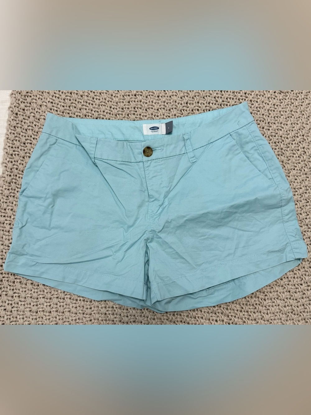 5 for $20 Deal- Old Navy Aqua Blue Casual Shorts- Size 4